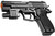 AMA Spring Powered Airsoft Pistol w/ Flashlight, Black