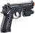 UK Arms P2218C Spring Powered Airsoft Pistol w/ Laser, Black