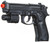 UK Arms P2218C Spring Powered Airsoft Pistol w/ Laser, Black