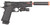 UK Arms M1911 Spring Airsoft Pistol w/ Mock Extension & Laser, Black