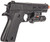 UK Arms 8" Spring Powered Airsoft Pistol w/ Laser, Black