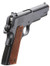 WellFire 1911-A1 Spring Powered Airsoft Pistol, Black/Faux Wood