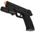 UK ARMS G53 Spring Airsoft Pistol w/ Laser, Black