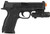 UK ARMS G53 Spring Airsoft Pistol w/ Laser, Black