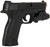 UK ARMS G53 Spring Airsoft Pistol w/ Laser, Black