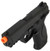 UK ARMS G53 Spring Airsoft Pistol, Black