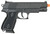 UK Arms Polymer Spring Operated 7" Airsoft Pistol, Black