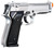 HFC HA-118S 220FPS Premium Spring Tactical Airsoft Pistol, Silver