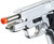 HFC Premium Spring Side Arm Airsoft Pistol, Silver