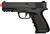 UK Arms Compact Metal Training Spring Airsoft Pistol, Black