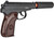 Galaxy G13H Metal Spring Airsoft Pistol w/ Mock Suppressor, Wood