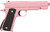 UK Arms 1911 Metal Spring Powered Airsoft Pistol, Pink