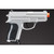 CYMA ZM01S Compact Metal Spring Airsoft Pistol, Silver