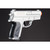 CYMA ZM01S Compact Metal Spring Airsoft Pistol, Silver