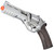 Bo Manufacturer Chiappa Rhino 50DS .357 Magnum Style 6mm CO2 Airsoft Revolver, Silver