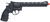 WellFire G296C 13.7" CO2 Swing Out Airsoft Revolver, Black