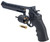 WellFire G296C 13.7" CO2 Swing Out Airsoft Revolver, Black