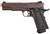 Double Bell M1911 CO2 Blowback Airsoft Pistol, Crimson Brown-Metal