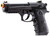 WG Sport 331 M9 Half Blowback CO2 Airsoft Pistol, Black
