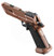 KLI Sahara Viper CO2 GBB Airsoft Pistol w/ 3PC Adapter Plates, Bronze