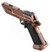 KLI Sahara Viper CO2 GBB Airsoft Pistol w/ 3PC Adapter Plates, Bronze