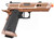 KLI Sahara Viper CO2 GBB Airsoft Pistol w/ 3PC Adapter Plates, Bronze