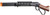 Atlas Custom Works M1873 Mares Leg Lever Action Green Gas Airsoft Rifle w/ M-LOK Rail and Suppressor, Black
