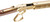 Atlas Custom Works M1873 "Mares Leg" Lever Action Green Gas Airsoft Rifle w/ M-LOK Rail, Gold
