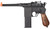 Well G196 Mauser CO2 Blowback Airsoft Pistol, Black
