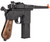 Well G196 Mauser CO2 Blowback Airsoft Pistol, Black