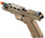 Poseidon Orion Combat GBB Airsoft Pistol No. 2, Tan