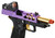 Lancer Tactical Stryk Hi-Capa 4.3 Gas Blowback Airsoft Pistol w/ Red Dot Sight, Black, Purple, & Gold