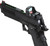 Lancer Tactical Knightshade Hi-Capa Gas Blowback Airsoft Pistol w/ Red Dot Sight, Black/Green
