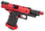 Vorsk CS Compact Vengeance 3.8 Hi-Capa GBB Airsoft Pistol, Red/Black