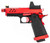 Vorsk 3.8 Hi-Capa Pro GBB Airsoft Pistol w/ Micro Red Dot, Red/Black
