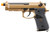 WE-Tech M9A1 Navy Gas Blowback Airsoft Pistol w/ No Markings, Tan
