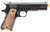 Double Bell M1911 Green Gas Blowback Airsoft Pistol w/ Wood Grip, Black