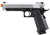 Double Bell Co2 Hi-Capa 5.1 Blowback Airsoft Pistol, Black w/ Silver Slide