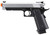 Double Bell Green Gas Hi-Capa 5.1 Gas Blowback Airsoft Pistol, Black w/ Silver Slide