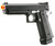Double Bell Green Gas Hi-Capa 5.1 Gas Blowback Airsoft Pistol, Black w/ Silver Hammer