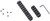 WE-Tech Galaxy Select Fire Premium L Gas Blowback Airsoft Pistol, Black