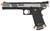 WE-Tech Hi-Capa 6" IREX Competition Full Auto Gas Blowback Airsoft Pistol, Black/Silver