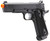 Double Bell CO2 M1911 Blowback Airsoft Pistol w/ Silver Accents, Black