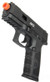 ICS XFG Gas Blowback Airsoft Pistol, Black