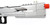 WE Hi-Capa DRAGON 5.1K M1911 XL Gas Blowback Airsoft Pistol, Silver