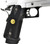 WE Hi-Capa DRAGON 5.1K M1911 XL Gas Blowback Airsoft Pistol, Silver