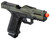 Poseidon CSI XG8 Close Combat Tactical GBB Airsoft Pistol, OD Green/Black