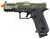 Poseidon CSI XG8 Close Combat Tactical GBB Airsoft Pistol, OD Green/Black