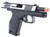 Kizuna Works KW-15K Gas Blowback Airsoft Pistol, Chrome/Black
