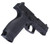 Kizuna Works MKW Full Sized Gas Blowback Airsoft Pistol, Black